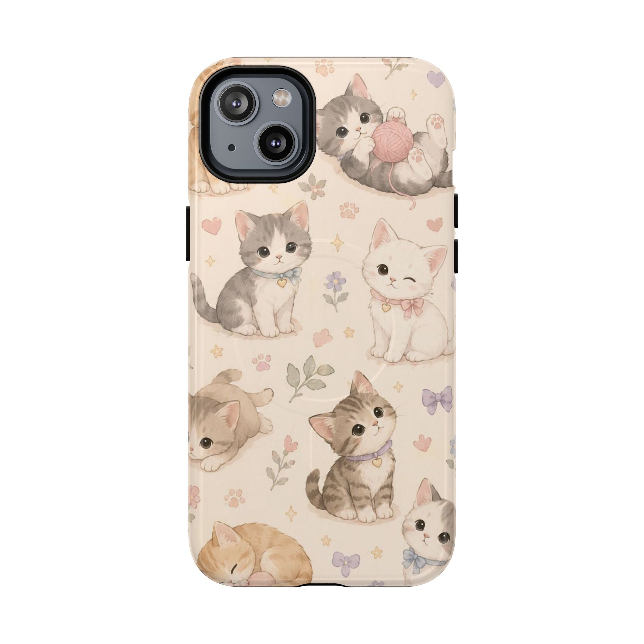 Kitten Cabana Club -Tough Magnetic Phone Case