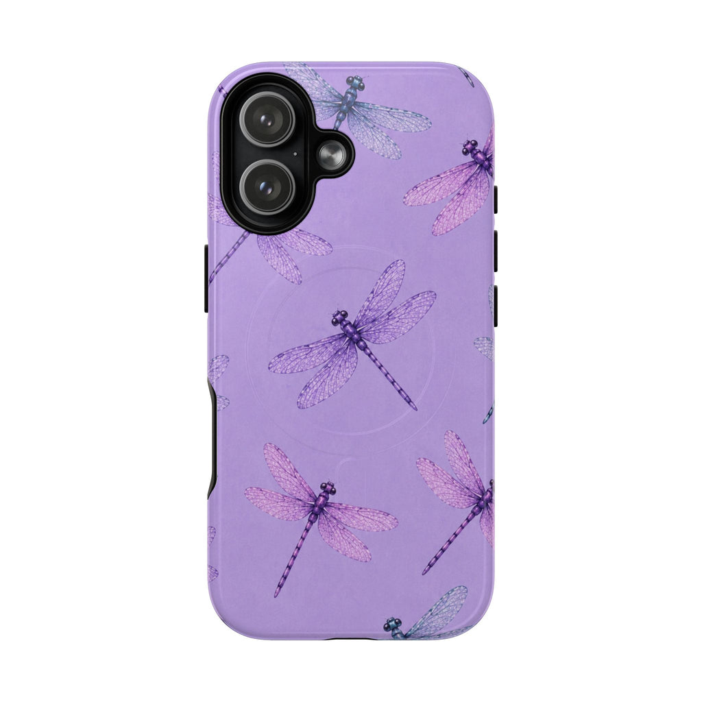 Lavender Dragonfly Dreams – Tough Magnetic Phone Case