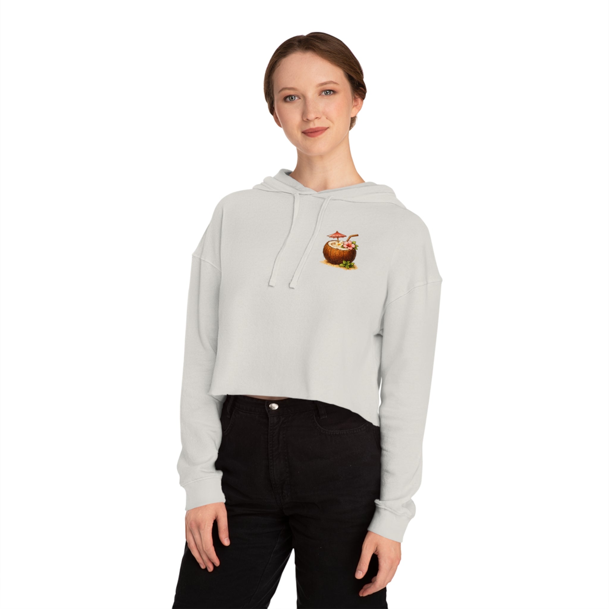 Cabana Cowgirl Cropped Hoodie