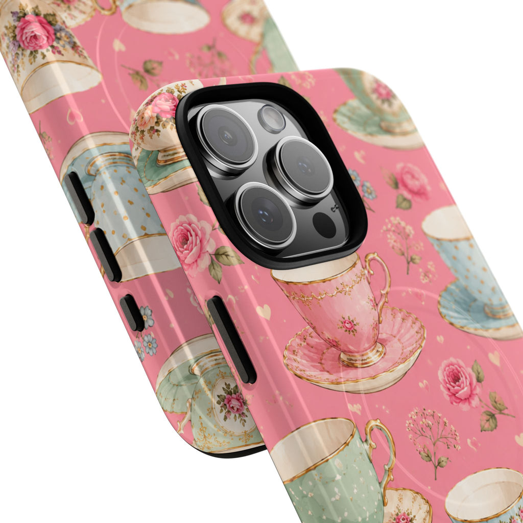 Tea Party in the Cabana- Tough Magnetic Phone Case