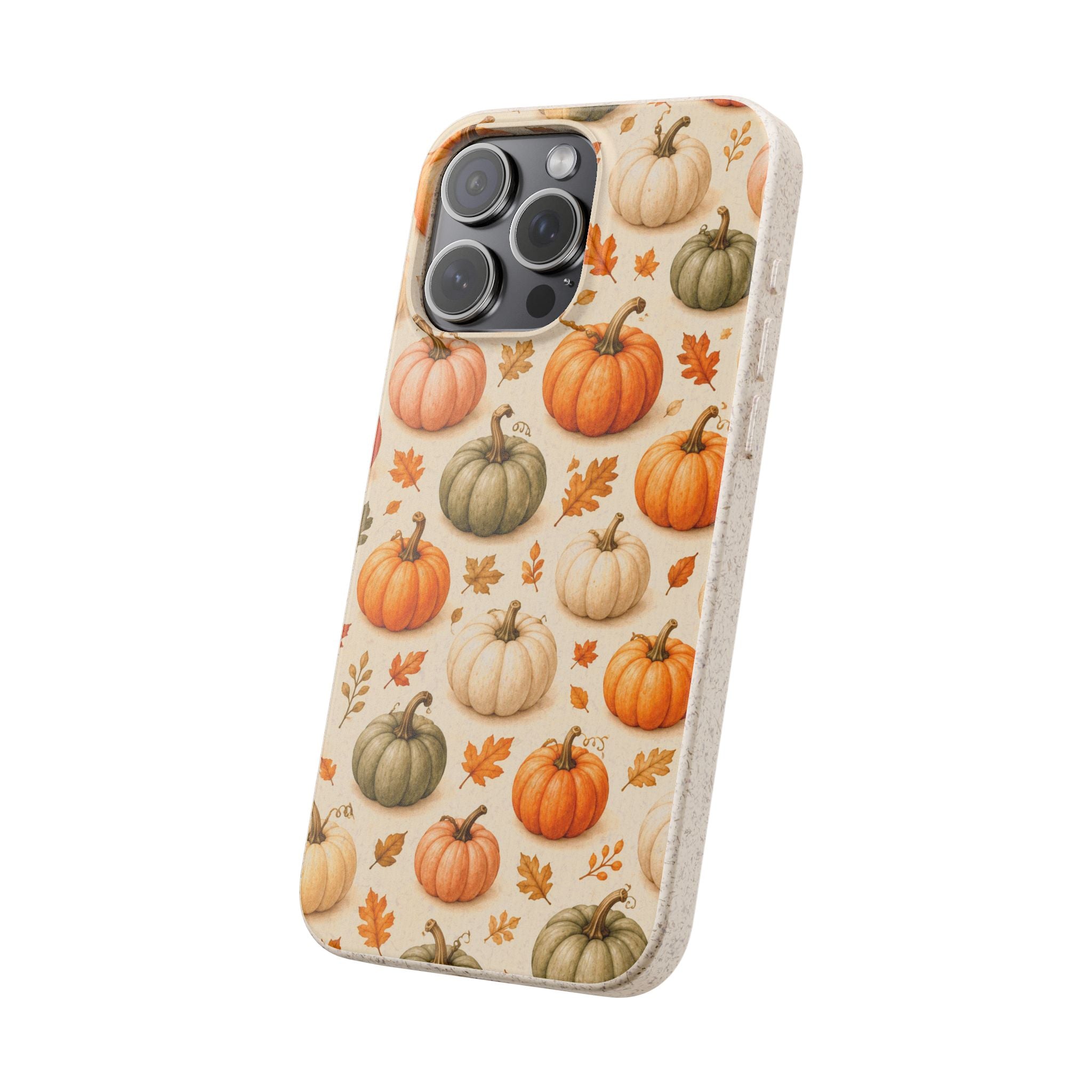 Cabana Pumpkin Patch -Eco-Friendly Biodegradable Phone Case