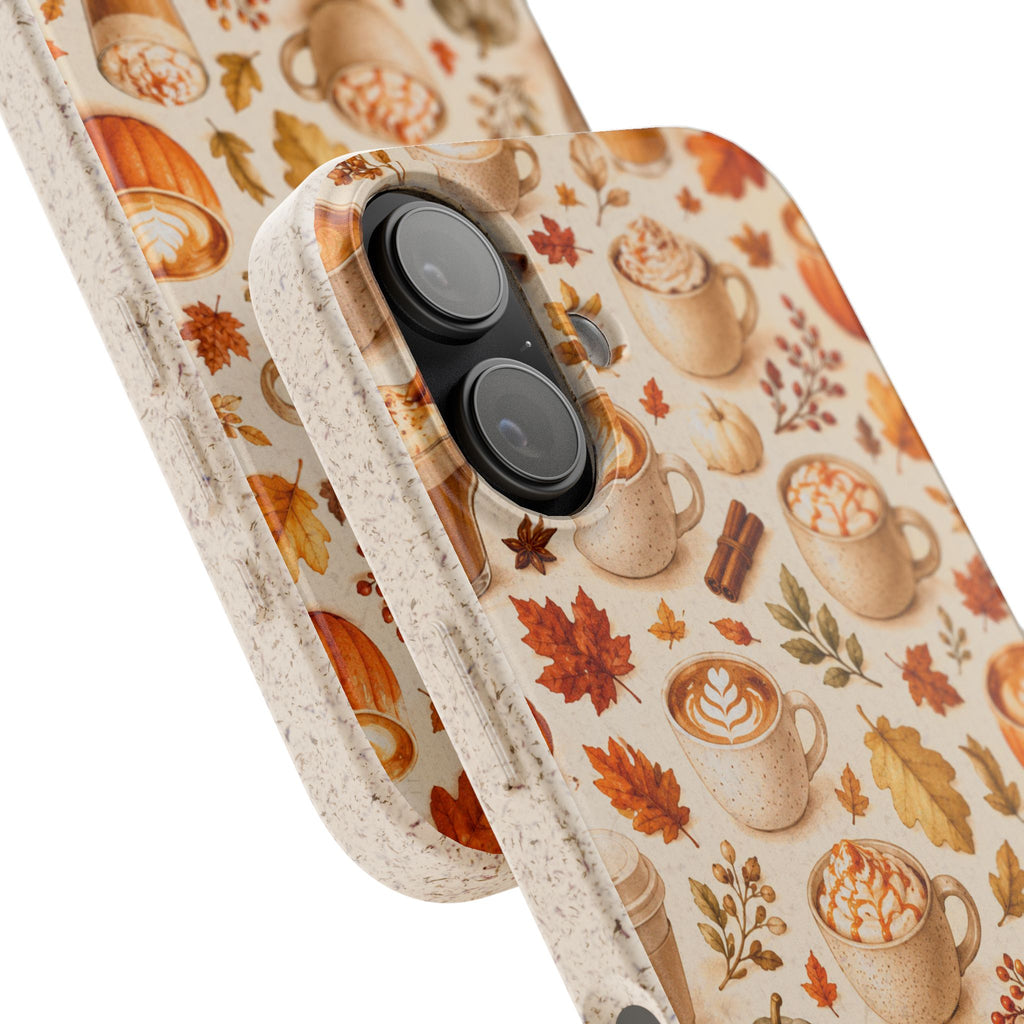 Fall in Love Latte- Eco-Friendly Biodegradable Phone Case