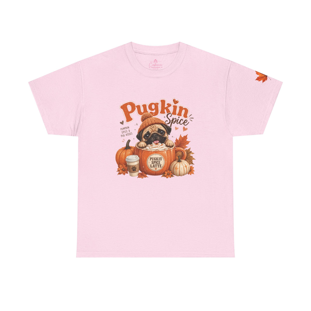 Pugkin Spice Pug – T-Shirt