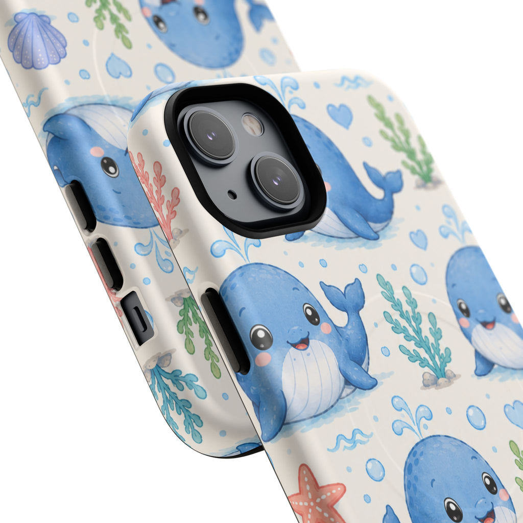 Whale Watching from the Cabana- Tough Magnetic Phone Case