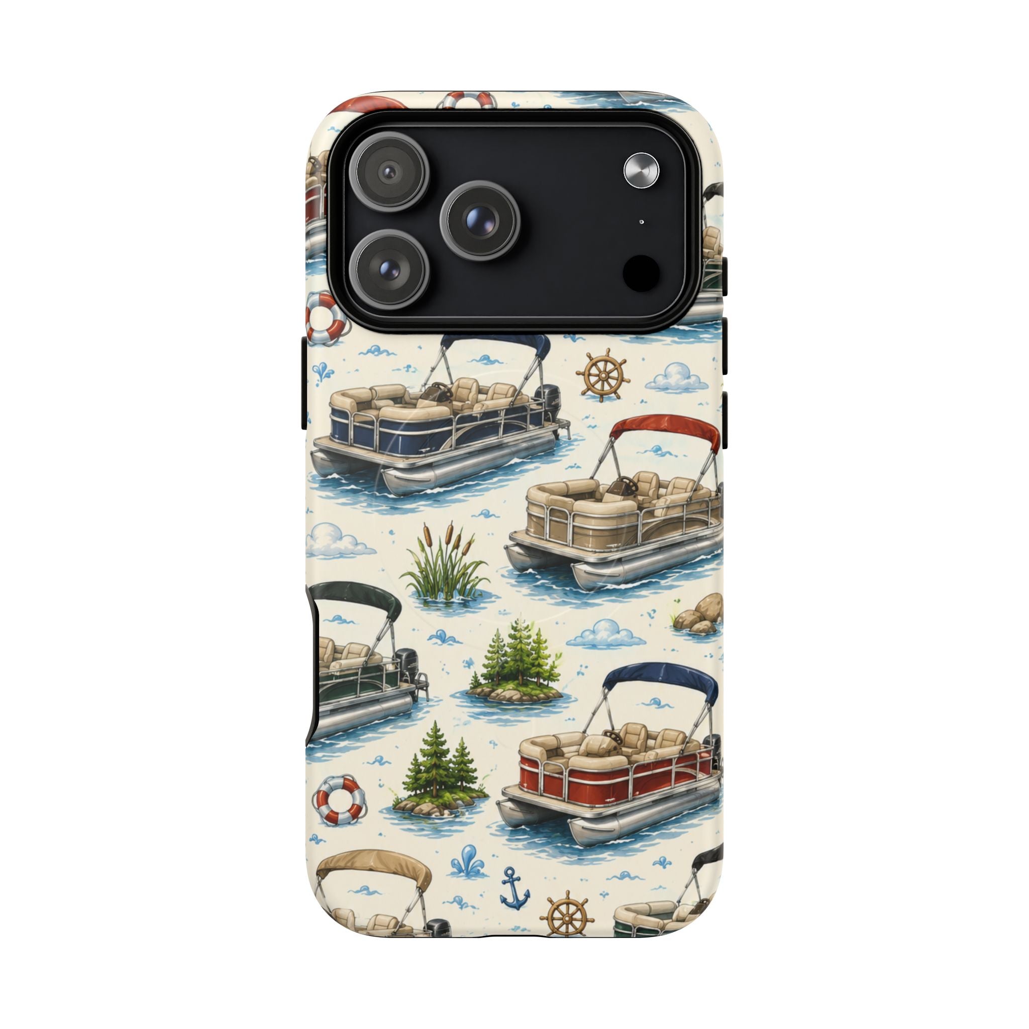 The Pontoon Cabana Club- Tough Magnetic Phone Case