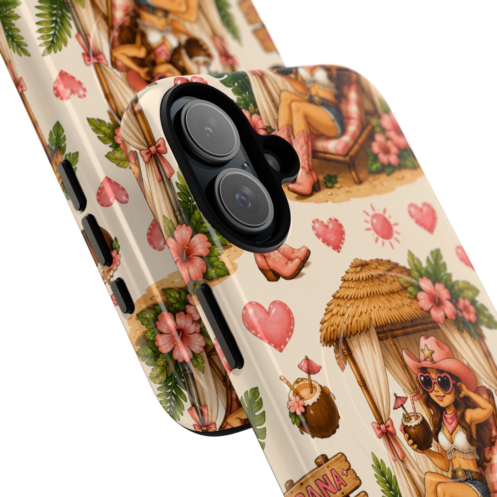 Cabana Cowgirl- Tough Magnetic Phone Case