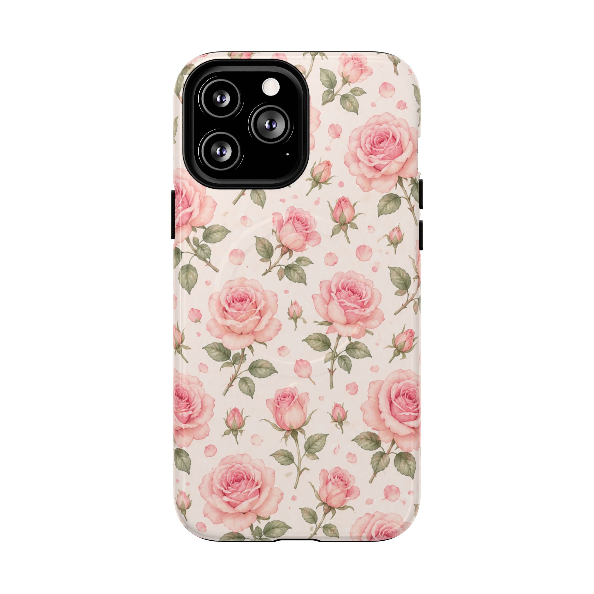 Pink Petals & Paradise- Tough Magnetic Phone Case