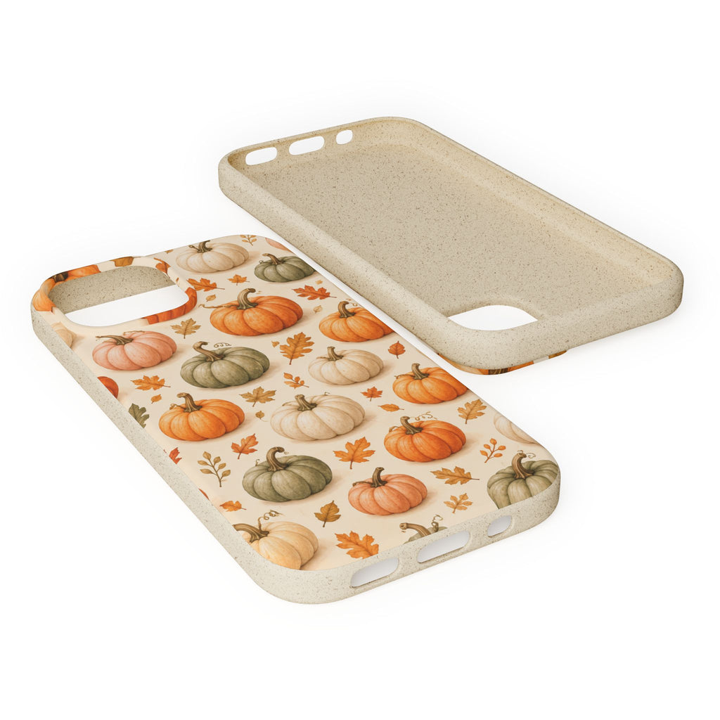 Cabana Pumpkin Patch -Eco-Friendly Biodegradable Phone Case