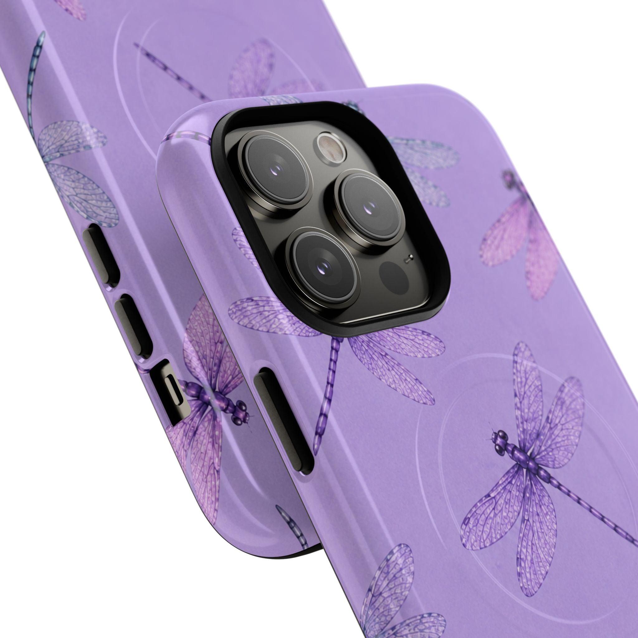 Lavender Dragonfly Dreams – Tough Magnetic Phone Case