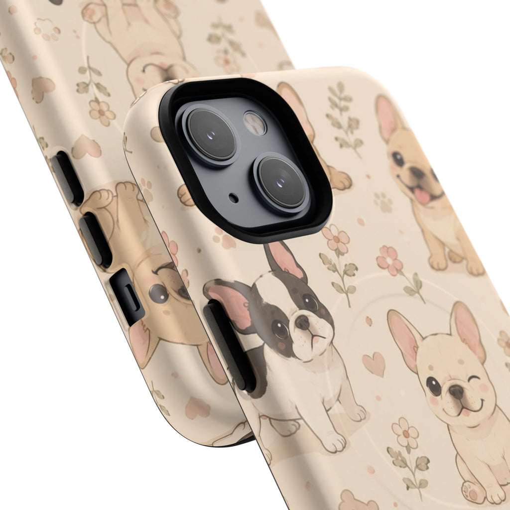 Ooh La La, Frenchie - Tough Magnetic Phone Case