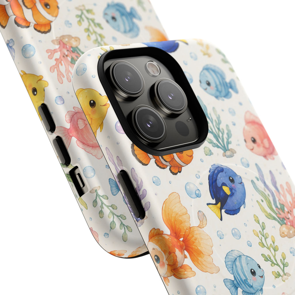 Paradise Has Fins- Tough Magnetic Phone Case
