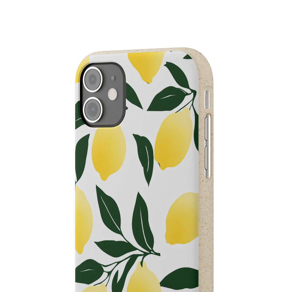 Lemon Escape - Eco-Friendly Biodegradable Phone Case