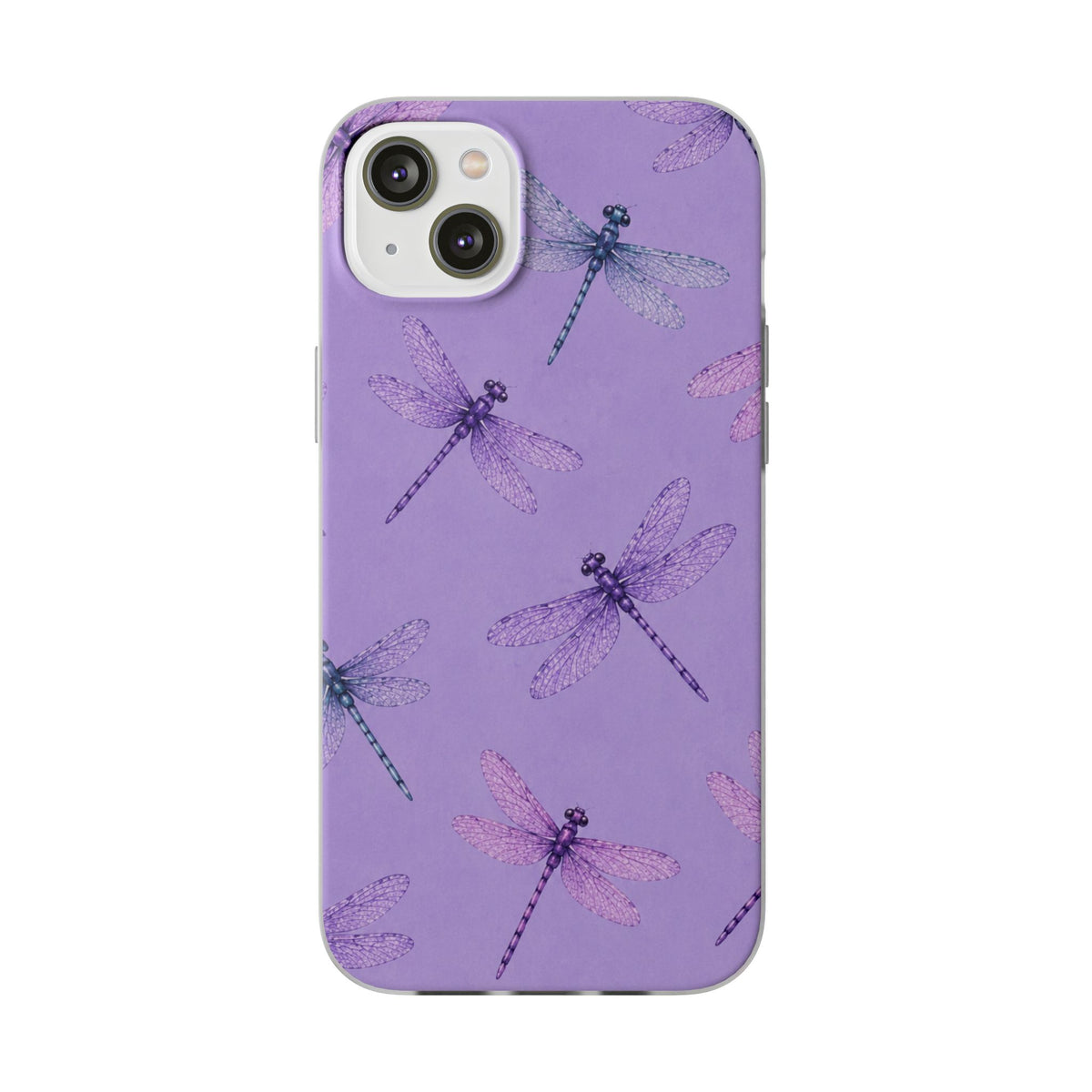 Lavender Dragonfly Dreams-Flexi iPhone & Samsung Phone Case