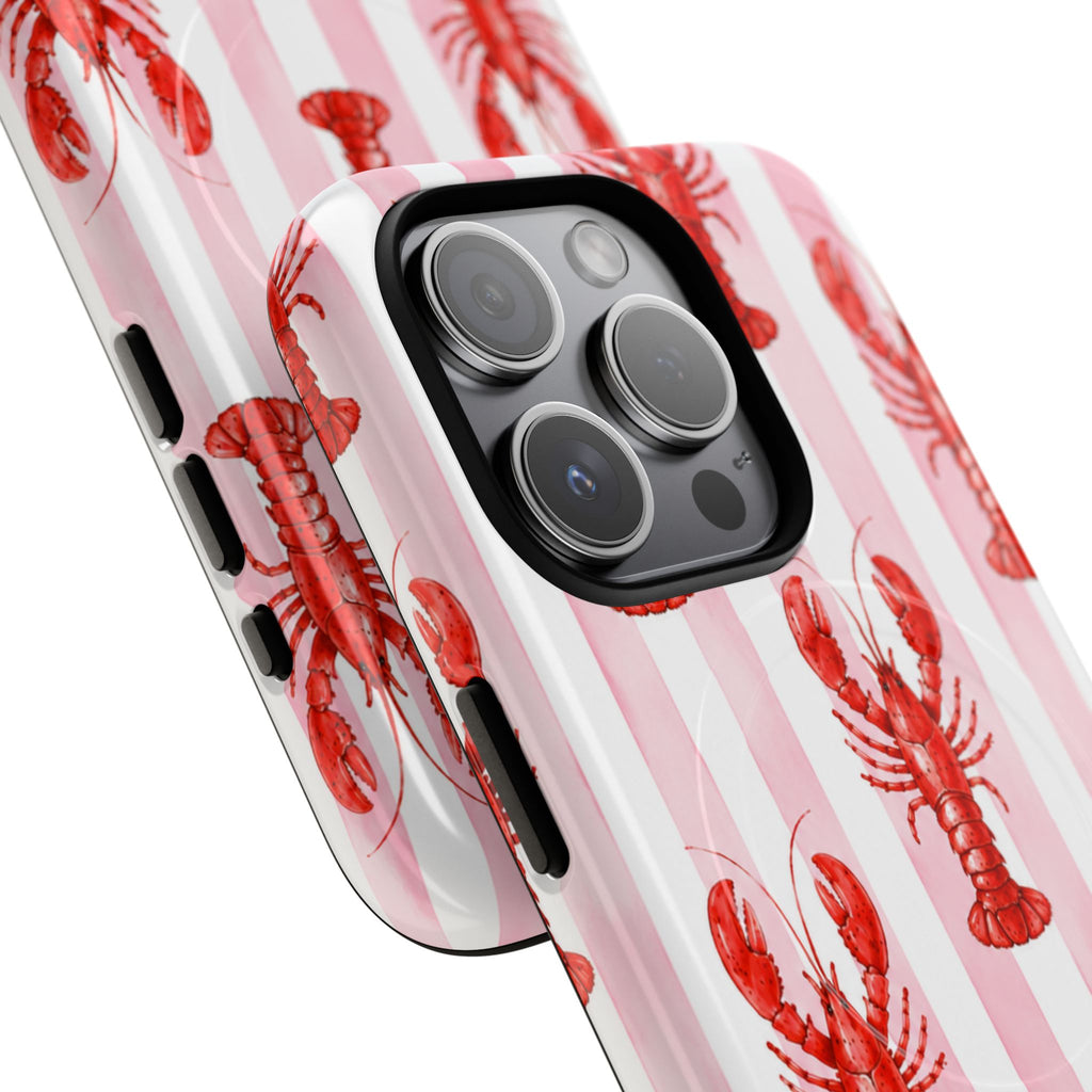 Cabana Claws in Pink- Tough Magnetic Phone Case