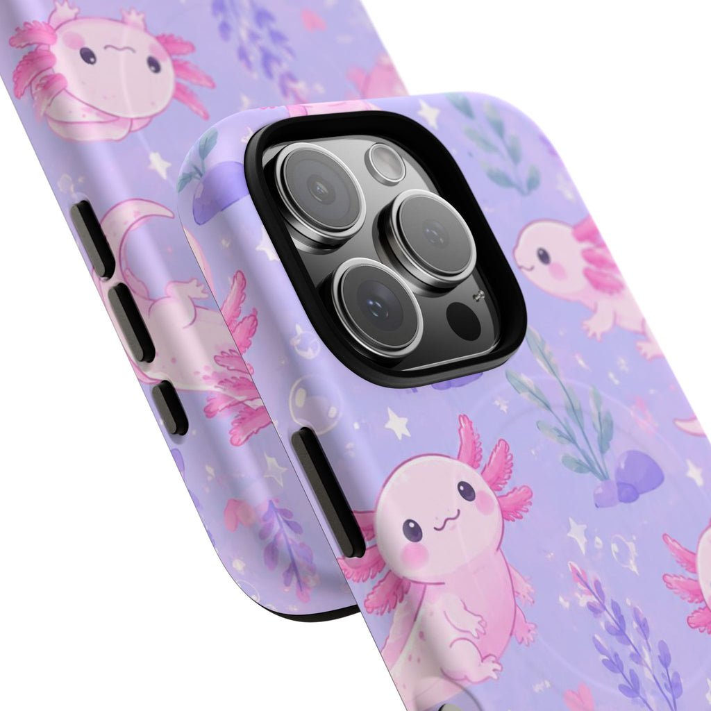 Axolotl Lotta Love -Tough Magnetic Phone Case