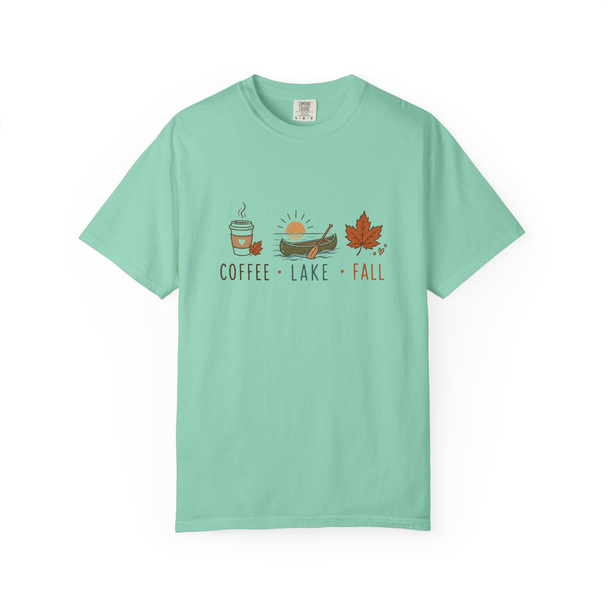 Coffee • Lake • Fall –T-Shirt