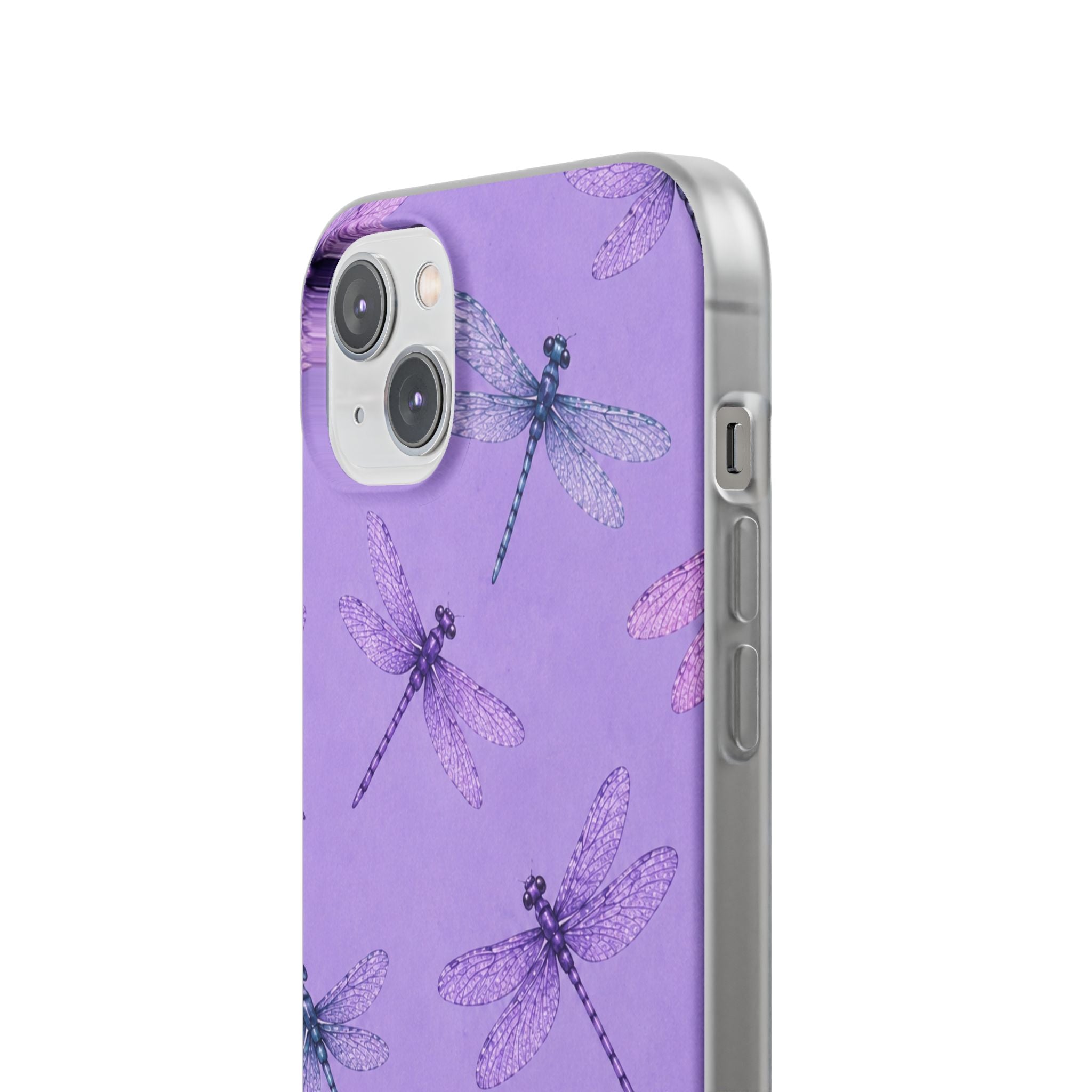 Lavender Dragonfly Dreams-Flexi iPhone & Samsung Phone Case