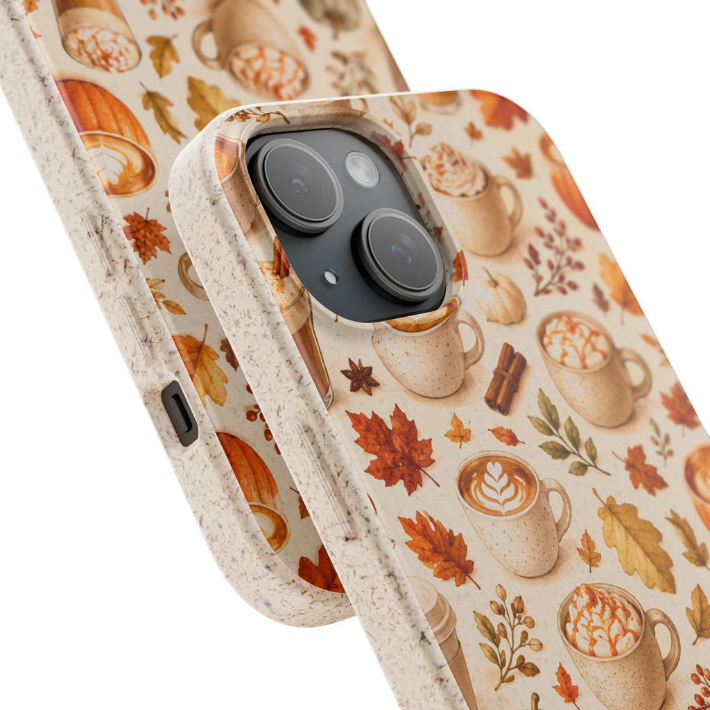 Fall in Love Latte- Eco-Friendly Biodegradable Phone Case