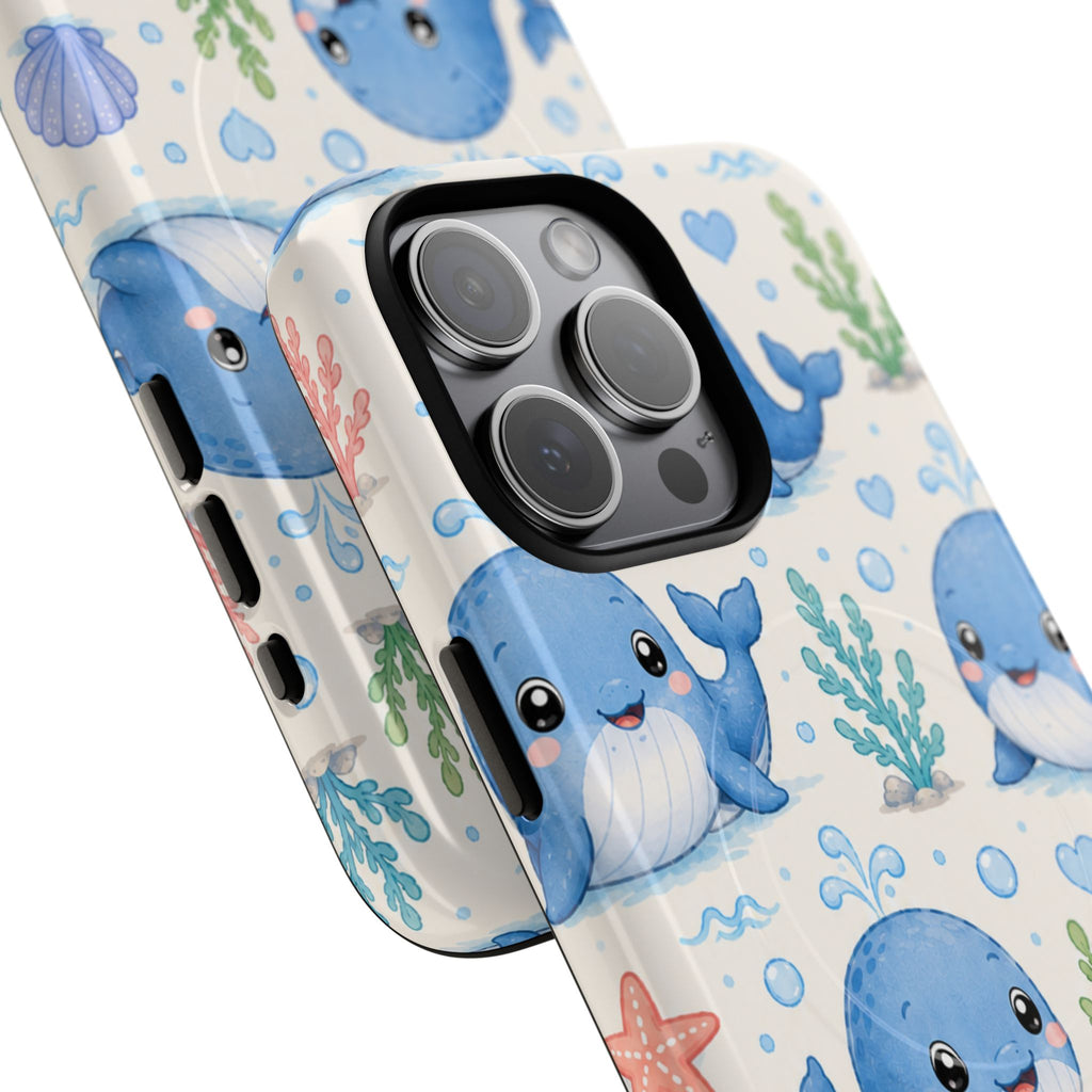 Whale Watching from the Cabana- Tough Magnetic Phone Case