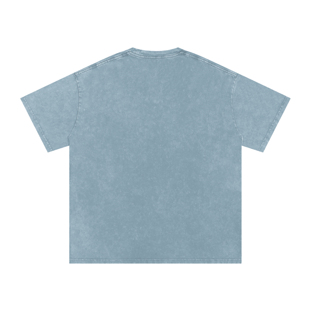 Purrfectly Spooky Snow Washed Oversized Cotton T-Shirt