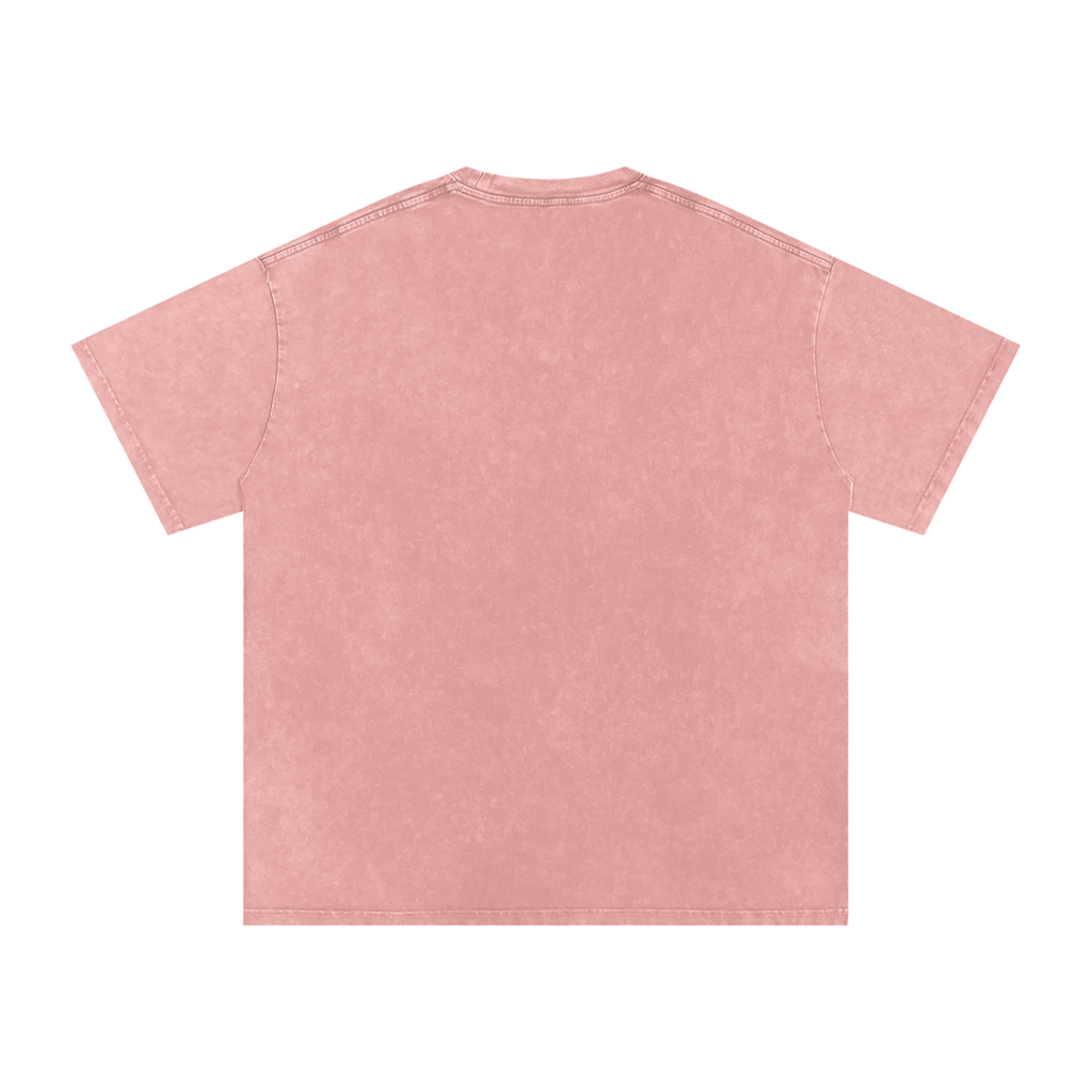 Purrfectly Spooky Snow Washed Oversized Cotton T-Shirt